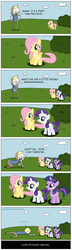 Size: 500x1730 | Tagged: safe, artist:the gentleman's armchair, edit, fluttershy, rarity, twilight sparkle, g4, bronybait, comic, cute, filly