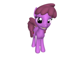 Size: 1200x900 | Tagged: safe, berry punch, berryshine, earth pony, pony, ponylumen, g4, 3d, drunk, female, grin, looking at you, mare, solo