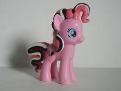 Size: 4000x3000 | Tagged: safe, artist:silverband7, pinkie pie, g4, brushable, customized toy, gothic pinkie, irl, photo, pinkie pie's boutique, solo, toy