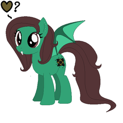 Size: 490x490 | Tagged: safe, artist:dorky-oreo-pone, oc, oc only, oc:purple cloud, vampony, base used, fangs, female, simple background, solo, white background