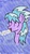 Size: 576x1024 | Tagged: safe, artist:bryastar, cloudchaser, pony, g4, art academy, art academy sketchpad, bust, female, nyan, solo