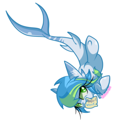Size: 2500x2467 | Tagged: safe, artist:starlightlore, oc, oc only, oc:shark bait, original species, shark, shark pony, female, filly, high res, simple background, solo, transparent background