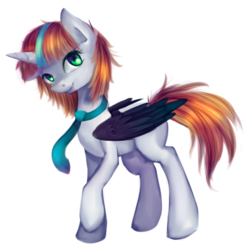 Size: 808x805 | Tagged: safe, artist:n0m1, oc, oc only, oc:adostume, alicorn, pony, alicorn oc, solo