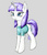 Size: 850x990 | Tagged: safe, artist:evilponyart, rarity, g4, alternate hairstyle, clothes, female, shirt, simple background, solo