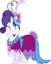 Size: 4999x6252 | Tagged: safe, artist:irisiter, rarity, pony, unicorn, g4, .svg available, ^^, absurd resolution, clothes, dress, eyes closed, female, gala dress, mare, simple background, solo, transparent background, vector