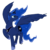 Size: 1024x1024 | Tagged: safe, artist:artylovr, princess luna, g4, female, looking back, simple background, solo