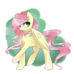 Size: 1000x1000 | Tagged: safe, artist:chocolateponi, fluttershy, g4, female, looking at you, solo