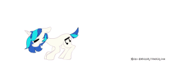 Size: 1280x465 | Tagged: safe, artist:nekosnicker, dj pon-3, vinyl scratch, pony, unicorn, g4, animated, blinking, cute, dancing, eyes closed, female, grin, mare, open mouth, simple background, smiling, solo, stomping, vinylbetes, white background