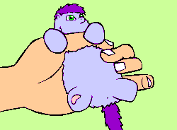 Size: 950x700 | Tagged: safe, artist:egoralexeev, edit, editor:tk-clopper, fluffy pony, human, animated, anus, butt, grimdark source, grotesque source, hugbox, moments before disaster, nudity, plot, simple background, simplistic anus, tickling