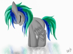 Size: 3264x2448 | Tagged: safe, artist:bbp, oc, oc only, oc:bbp, pegasus, pony, high res, sad, solo