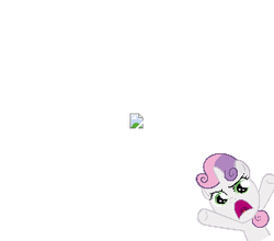 Size: 287x253 | Tagged: safe, sweetie belle, g4, broken image, female, mare, oh come on, simple background, solo, white background