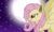 Size: 5600x3400 | Tagged: safe, artist:godoffury, fluttershy, bat pony, pony, bats!, g4, my little pony: friendship is magic, female, flutterbat, moon, night, race swap, solo, stars, svg, vector