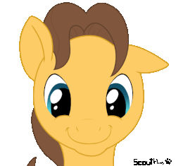 Size: 612x575 | Tagged: safe, artist:scouthiro, caramel, g4, animated, background pony, blinking, carabetes, cute, eye shimmer, male, simple background, smiling, solo, tongue out, transparent background
