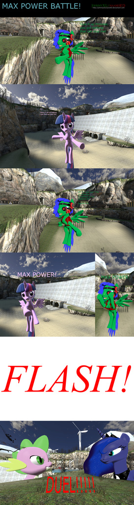 #955071 - safe, artist:johnnyxluna, princess luna, spike, twilight