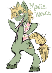Size: 500x700 | Tagged: safe, artist:hektious, oc, oc only, pony, bipedal, clothes, shirt, solo