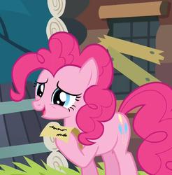 Size: 446x454 | Tagged: safe, screencap, pinkie pie, g4, female, laughing, reaction image, solo