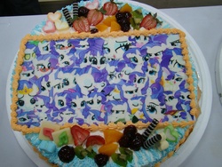 Size: 1024x768 | Tagged: safe, rarity, g4, cake, irl, photo