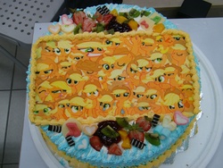 Size: 1024x768 | Tagged: safe, applejack, g4, cake, irl, photo