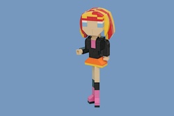 Size: 4000x2667 | Tagged: safe, artist:pasukaru76, sunset shimmer, equestria girls, g4, irl, lego, photo, solo, toy