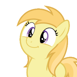 Size: 1358x1358 | Tagged: safe, artist:lumorn, noi, earth pony, pony, g4, animated, cute, female, flutterbob, headbob, noiabetes, simple background, smiling, solo, transparent background