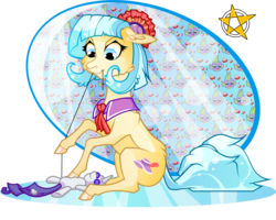 Size: 2716x2172 | Tagged: safe, artist:amberpendant, coco pommel, rarity, spike, g4, female, heart, high res, rarity plushie, sewing, solo