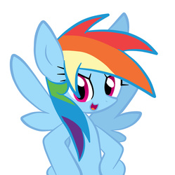 Size: 1573x1581 | Tagged: safe, artist:php54, rainbow dash, pegasus, pony, g4, female, solo