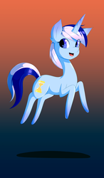 Size: 758x1294 | Tagged: safe, artist:kaephic, minuette, pony, unicorn, g4, female, prancing, solo