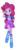 Size: 1417x4251 | Tagged: safe, artist:3d thread, artist:creatorofpony, pinkie pie, equestria girls, g4, 3d, 3d model, balloon, bedroom eyes, blender, body pillow, body pillow design, boots, bracelet, clothes, female, high heel boots, high res, jewelry, looking at you, on back, raised leg, simple background, skirt, solo, transparent background