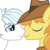 Size: 1024x1024 | Tagged: safe, artist:dtkraus, braeburn, double diamond, g4, bedroom eyes, boop, braediamond, couple, eyes closed, gay, male, nose wrinkle, noseboop, nuzzling, shipping, simple background, smiling, transparent background, vector