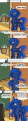 Size: 1000x4312 | Tagged: safe, artist:theparagon, princess luna, hunted luna, g4, colored pupils, comic, female, magic, offscreen character, pov, solo, telekinesis, tumblr