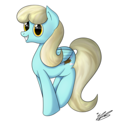 Size: 1500x1604 | Tagged: safe, artist:emerlees, oc, oc only, oc:sky dancer, pegasus, pony, solo