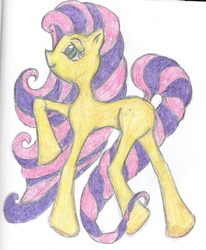 Size: 1646x1993 | Tagged: safe, artist:rennaya, oc, oc only, earth pony, pony, solo, traditional art