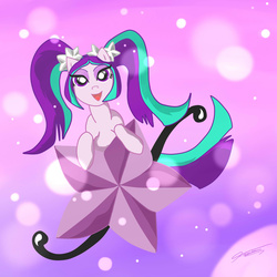 Size: 2500x2500 | Tagged: safe, artist:multraven94, aria blaze, equestria girls, g4, ariabetes, cute, equestria girls ponified, female, high res, ponified, solo