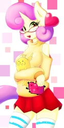 Size: 700x1400 | Tagged: safe, artist:rico-cake, oc, oc only, oc:pixel heart, anthro, solo