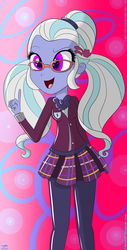 Size: 1948x3827 | Tagged: safe, artist:lisan1997, artist:vixelzf, sugarcoat, equestria girls, g4, my little pony equestria girls: friendship games, collaboration, cute, female, solo, sugarcute