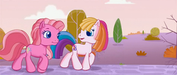 Size: 1022x435 | Tagged: safe, screencap, pinkie pie (g3), toola-roola, g3, g3.5, twinkle wish adventure, g3 panorama, panorama