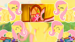 Size: 1920x1080 | Tagged: safe, artist:rabiesbun, fluttershy, pinkie pie, g4, song of unhealing, youtube link, ytpmv