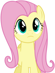 Size: 4720x6200 | Tagged: safe, artist:slb94, fluttershy, g4, party pooped, absurd resolution, female, simple background, solo, transparent background, vector