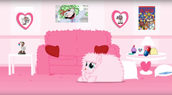 Size: 1667x923 | Tagged: safe, edit, oc, oc only, oc:fluffle puff, amiibo, dr. mario, fluffside out, pills, wat