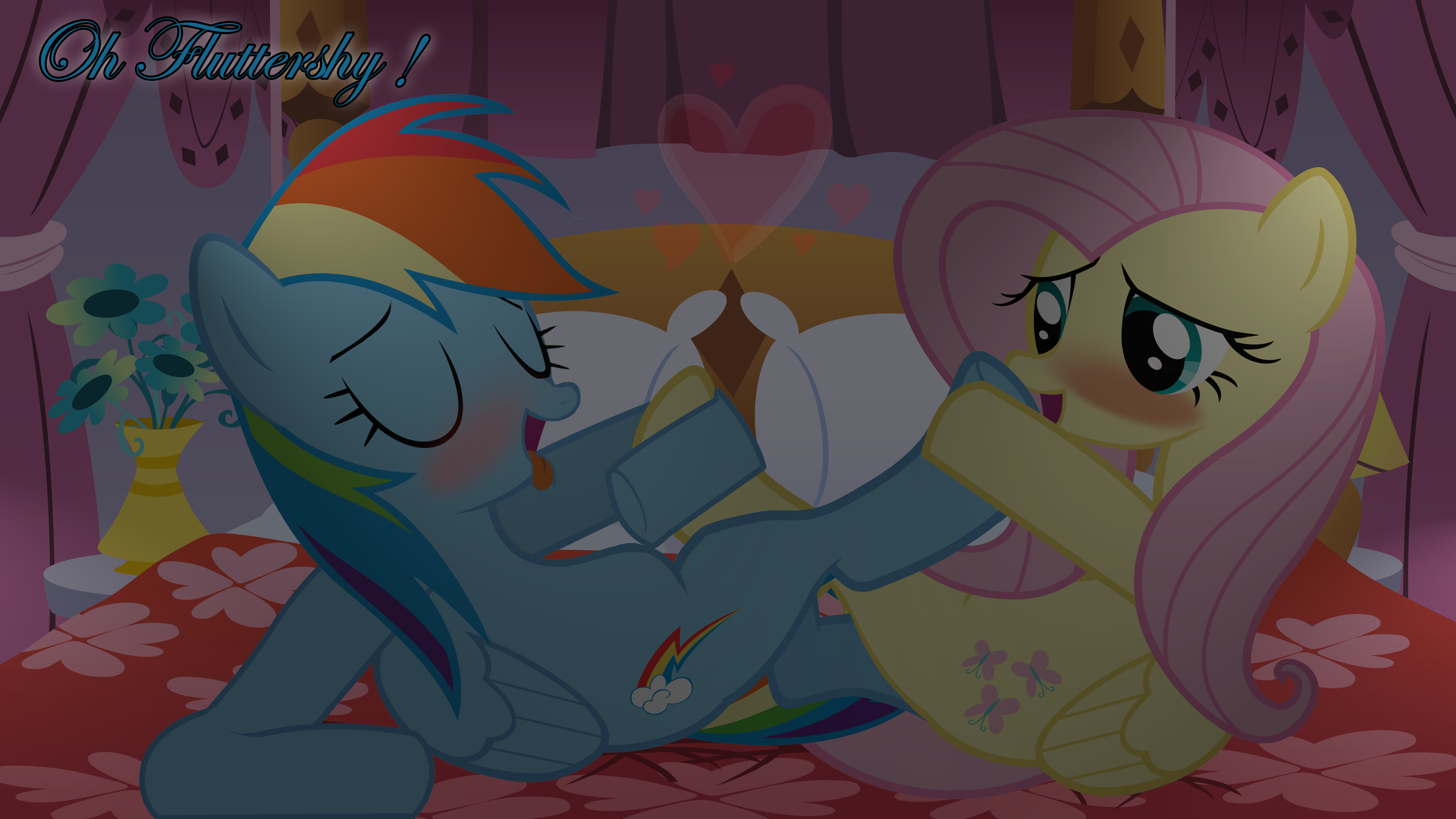 Hoof Rainbow Dash And Fluttershy Porn Porn - 958967 - artist:shutterflyeqd, female, flutterdash ...