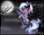 Size: 1279x1008 | Tagged: safe, artist:spookyle, oc, oc only, oc:midnight sketchy, bat pony, pony, flying, moon, night, solo, tree