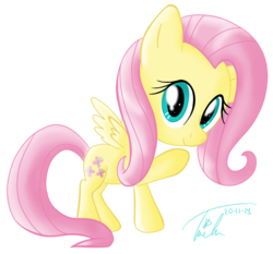 Size: 921x859 | Tagged: safe, artist:yukiko-snowflake, fluttershy, pegasus, pony, g4, chibi, cute, diabetes, female, solo