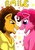 Size: 2038x2881 | Tagged: safe, artist:masqueradeofthenight, cheese sandwich, pinkie pie, g4, evil smile, female, high res, male, oh crap, ship:cheesepie, shipping, straight