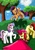 Size: 2043x2890 | Tagged: safe, artist:masqueradeofthenight, apple bloom, scootaloo, sweetie belle, g4, cutie mark crusaders, high res, older, picnic, scootaloo can fly