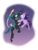 Size: 895x1179 | Tagged: safe, artist:andy price, artist:istilllikegamecubes, queen chrysalis, twilight sparkle, changeling, changeling queen, pony, unicorn, g4, spoiler:comic, .svg available, female, fight, moon, simple background, svg, transparent background, unicorn twilight, vector