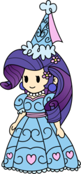 Size: 608x1312 | Tagged: safe, artist:e-guardias, rarity, human, equestria girls, g4, look before you sleep, beautiful, clothes, cute, digital art, drawing, dress, ear piercing, earring, emoji, female, froufrou glittery lacy outfit, hennin, humanized, jewelry, looking at someone, looking at something, paper mario, piercing, princess, princess rarity, raribetes, simple background, smiling, solo, style emulation, super mario bros., transparent background