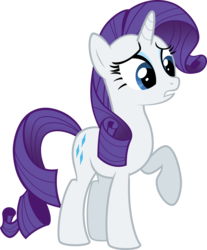 Size: 3372x4071 | Tagged: safe, artist:nickman983, rarity, pony, unicorn, g4, female, mare, raised hoof, simple background, solo, transparent background, vector