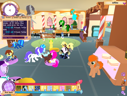 Size: 1024x768 | Tagged: safe, screencap, legends of equestria, g4, 3d, armor, game, night guard