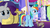 Size: 1280x720 | Tagged: safe, edit, screencap, rainbow dash, rarity, castle sweet castle, g4, blushing, cute, dashabetes, grin