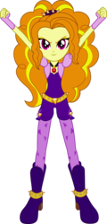 Size: 6000x12534 | Tagged: safe, artist:givralix, adagio dazzle, equestria girls, g4, my little pony equestria girls: rainbow rocks, absurd resolution, boots, female, shoes, simple background, solo, the dazzlings, transparent, transparent background, vector